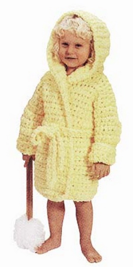 Crochet robe