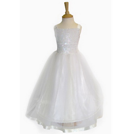 Robe blanche pour fille