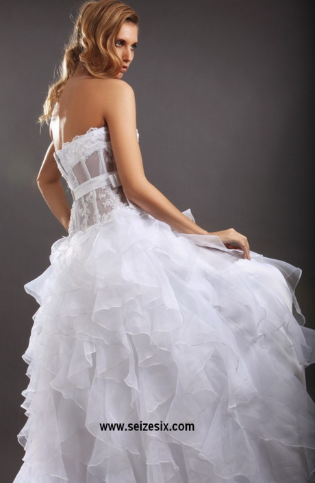 Robe de mariée avec corset