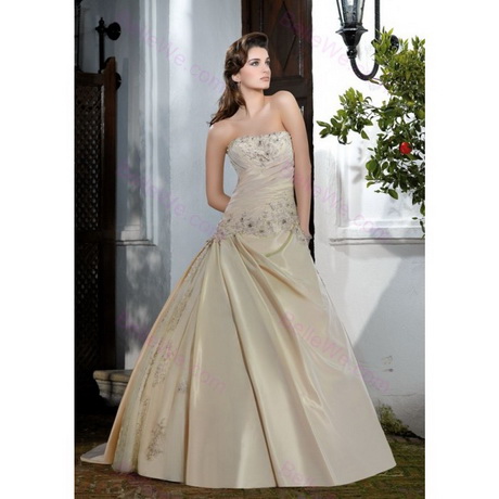 Robe de mariee champagne