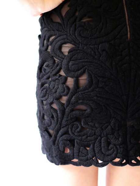 Robe laine noire