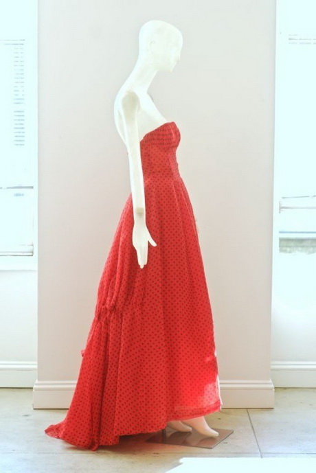 Robe vintage rouge
