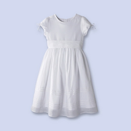Robes blanches enfants