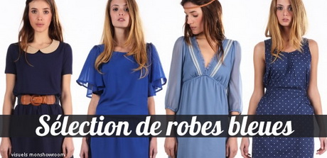 Robes bleues