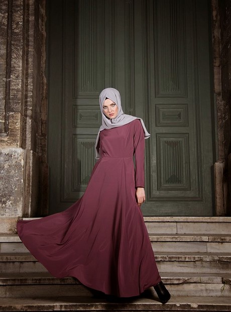 Robe longue hijab moderne 2017