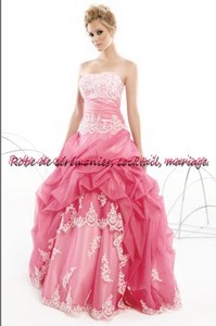 Robe de princesse rose
