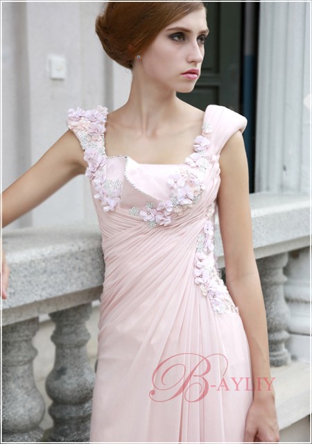 Robe rose pour ceremonie