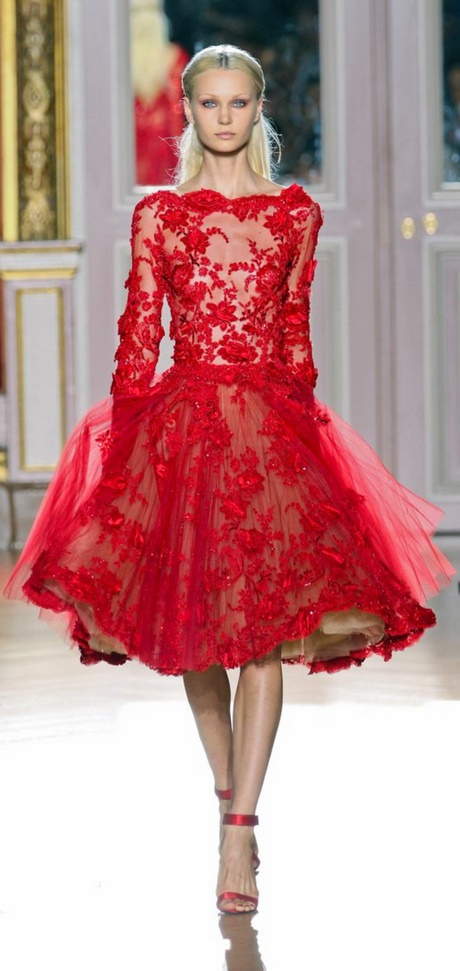 Robe longue rouge pour mariage