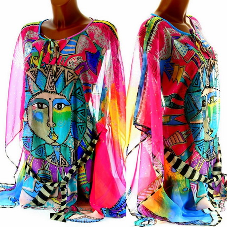 Robe tunique foulard