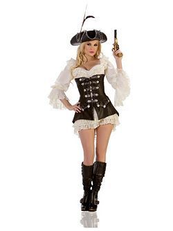 Costume de pirate femme