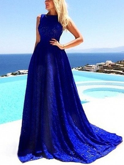 Les robes bleu roi