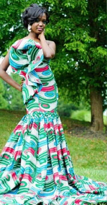 Model couture pagne africain