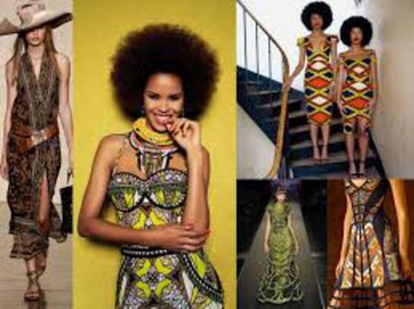Model couture pagne africain