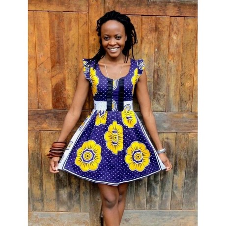 Model robe pagne africain