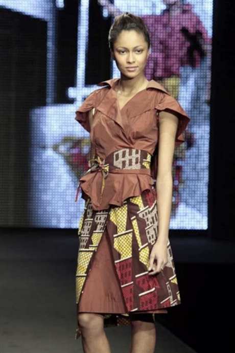 Modele de couture pagne africain