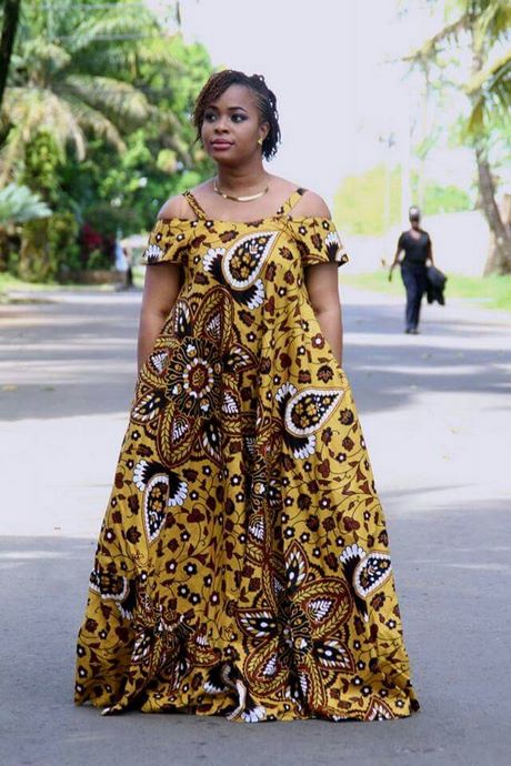 Modele robe pagne africaine