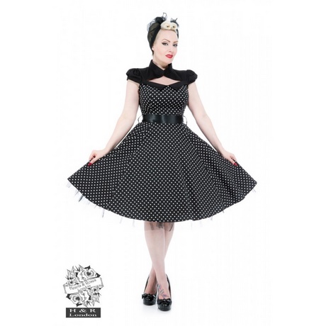 Robe pin up a pois