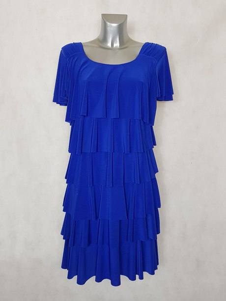 Robe femme bleu electrique