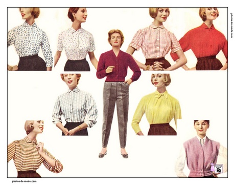 Mode femme années 50