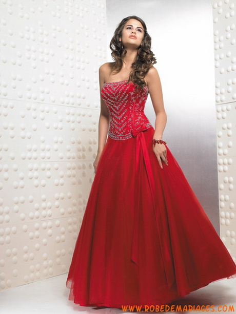 Belle robe rouge