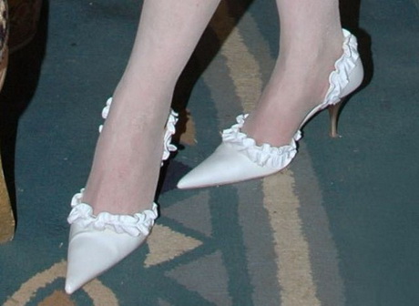 Chaussure blanche femme