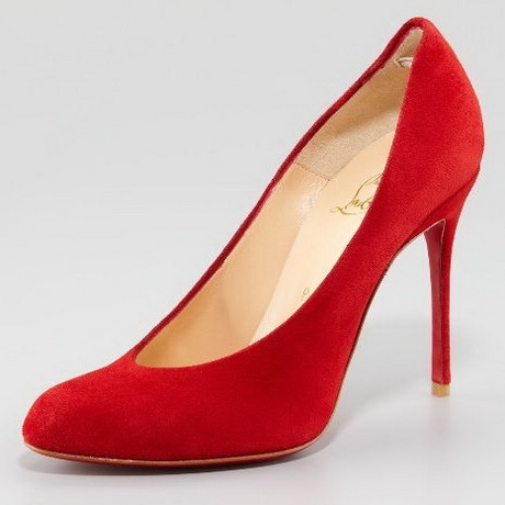 Chaussure rouge femme