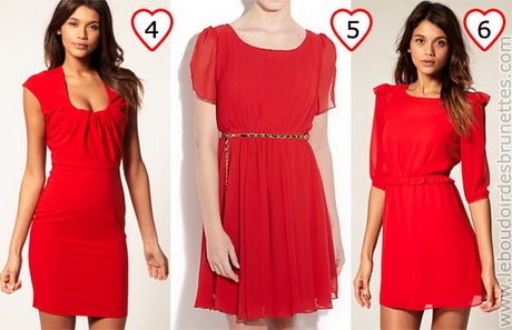 Des robes rouges