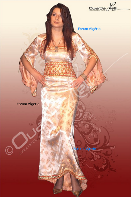 Les modeles des robes kabyle