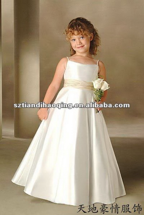Robe blanche fille