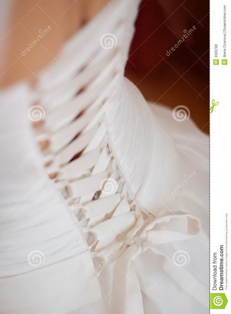 Robe de mariée avec corset