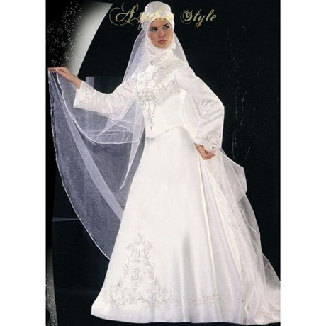 Robe de mariee avec hijab