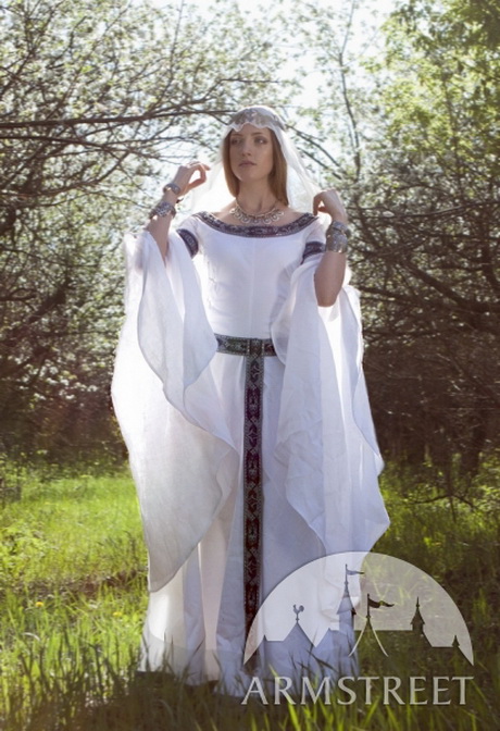 Robe de mariee medievale