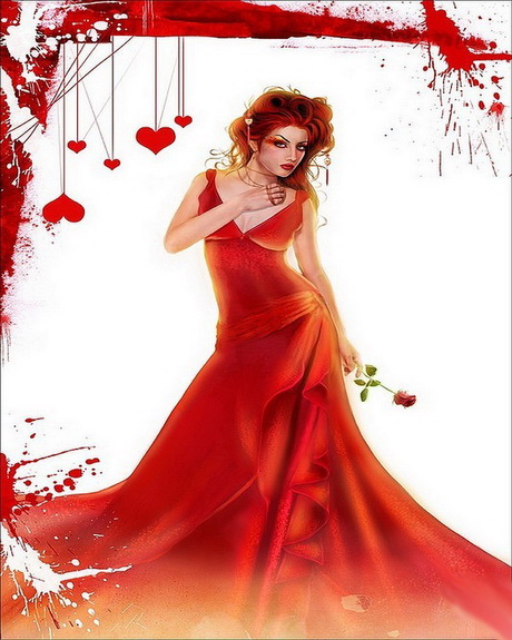 Robe femme rouge