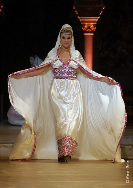 Robe kabyle blanche