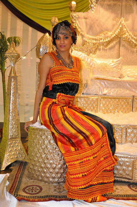 Robe kabyle traditionnelle