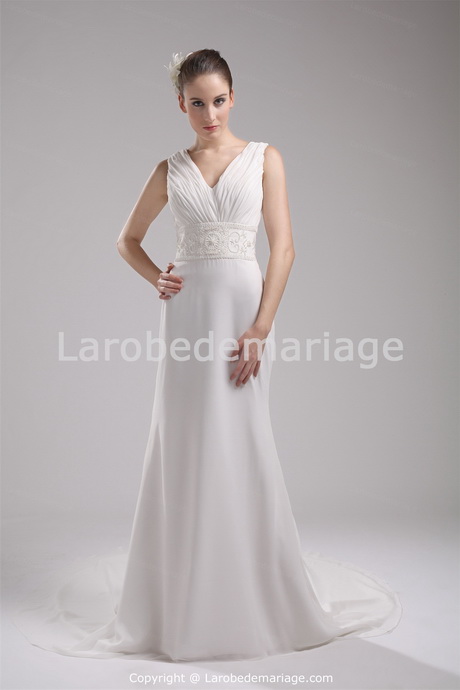 Robe mariage simple
