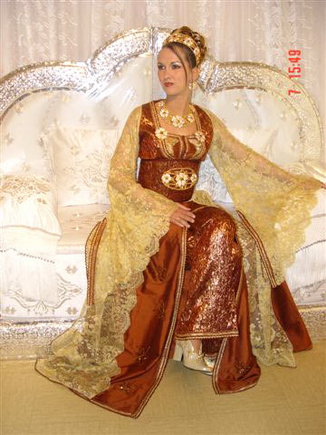 Robe pour mariage oriental