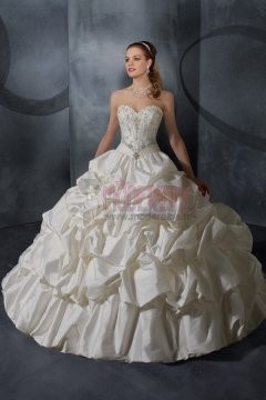 Robe de mariée de princesse de luxe
