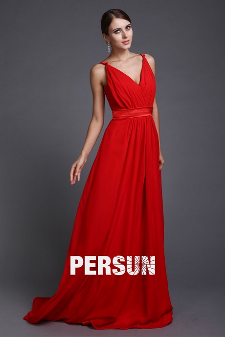 Robe rouge soiree cocktail