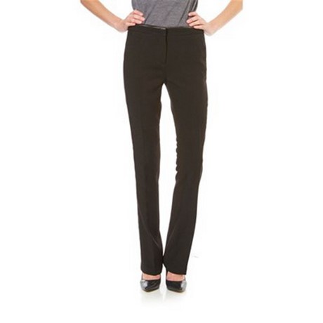 Pantalon tailleur noir femme