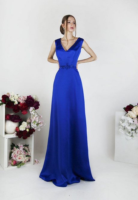 Robe de fete bleu marine