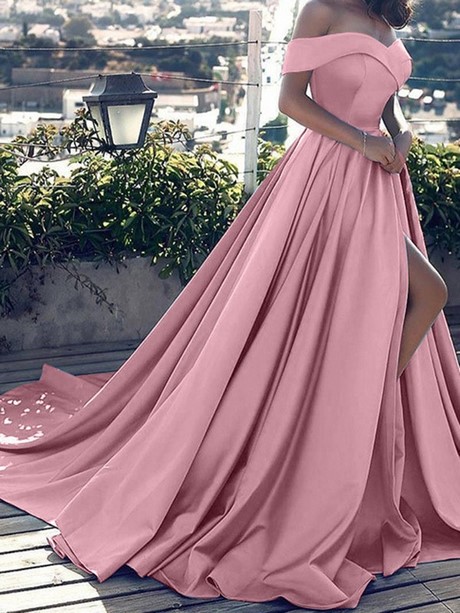 Robe rose elegante