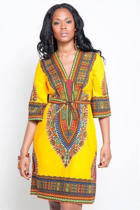 Model pagne robe africain
