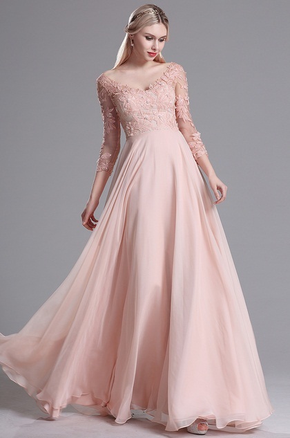 Robe longue pour temoin mariage