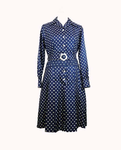 Robe a pois vintage