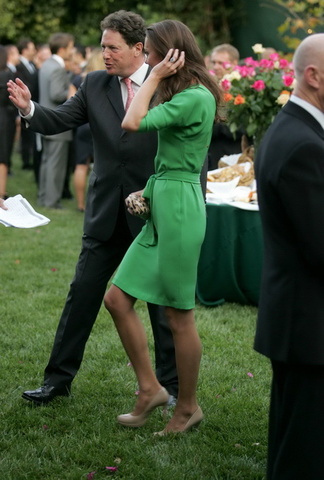 Une robe verte