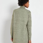Robe pull courte laine