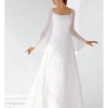 Robe longue blanche manches longues