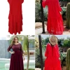 Robe rouge taille 50