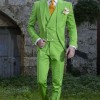Costume mariage vert